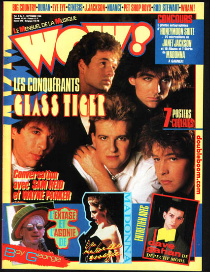 WOW Septembre 1986 - Glass Tiger